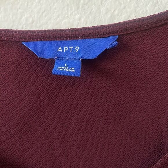 Apt 9 Tiered Blouse Size L - Picture 6 of 7